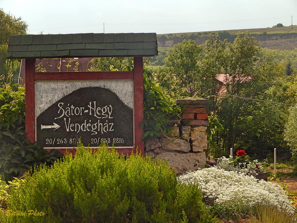 Hotel Sator-Hegy Vendeghaz Abaújszántó Exterior foto